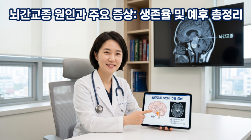 뇌간교종 원인과 주요 증상: 생존율 및 예후 총정리