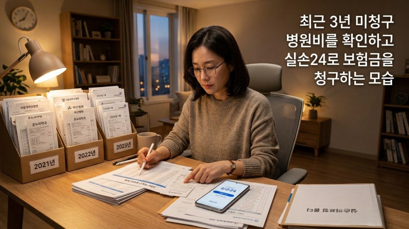 실손보험 청구 기간 3년 총정리｜미청구 병원비 찾기·실손 24 앱 청구법