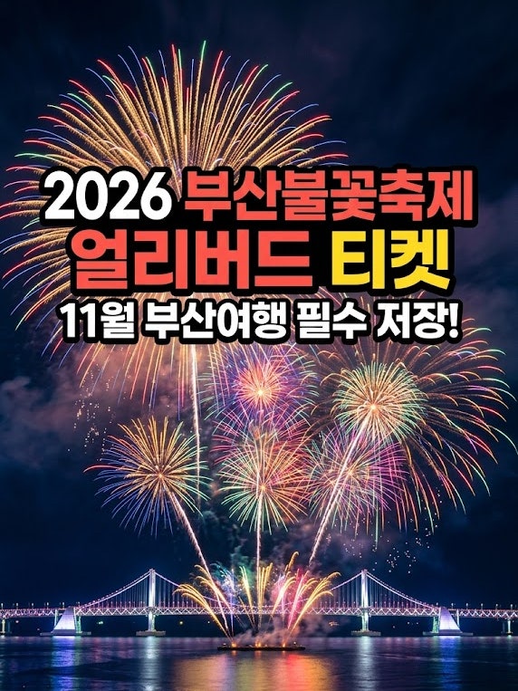 다들 광안리 갈 때, 부산 현지인은 '이곳' 갑니다! 부산불꽃축제 3D 뷰 숨은 명당 대공개