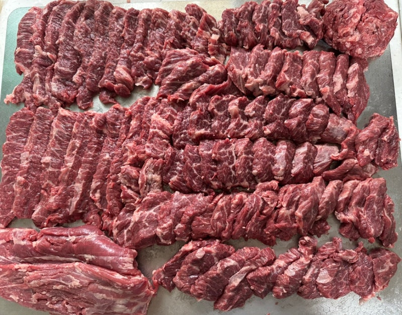 코스트코 하남점에서 소 본갈비 원육 고기손질 후기(내돈내산N번째 구매)/가성비 좋은 소고....