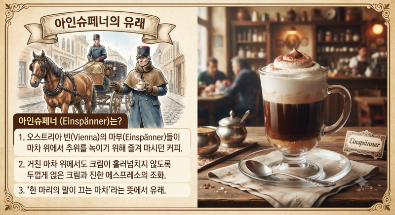 아인슈페너(Einspänner) 완벽 가이드