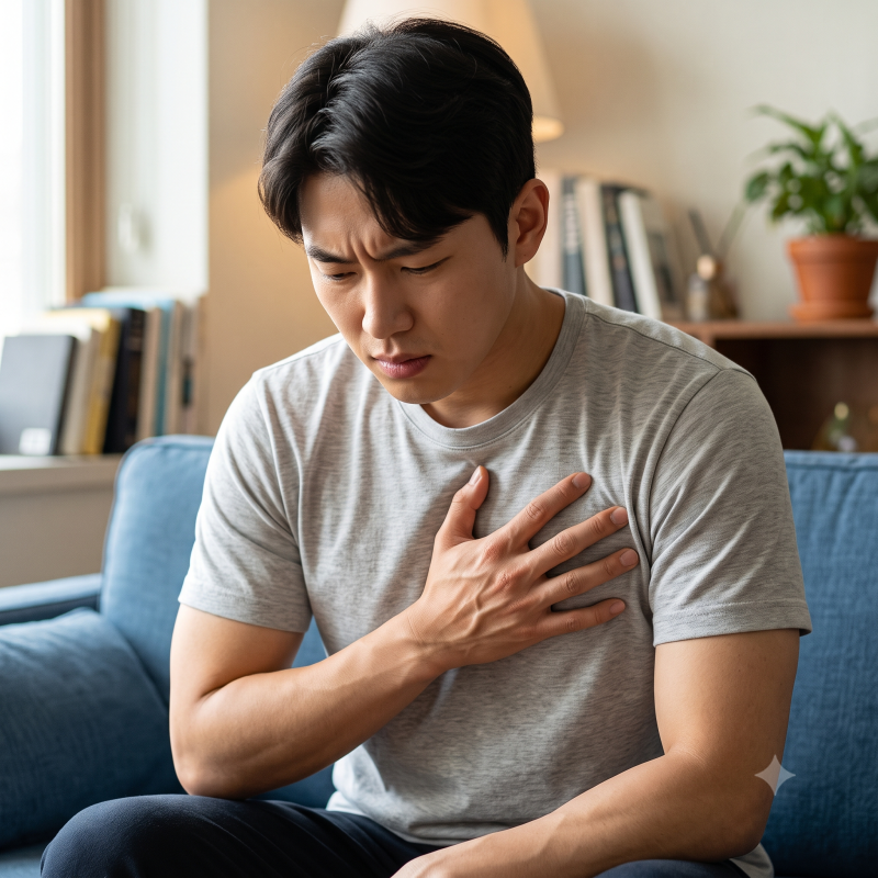 "숨 쉴 때 찌르는 듯한 통증..." 기흉 원인과 자연 기흉 증상, 재발 방지를 위한 수술 및 일상 ....