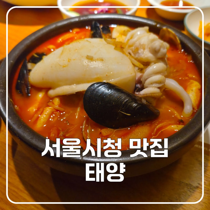 서울시청 맛집! 태양 솔직 후기 (ft. 갑오징어짬뽕)