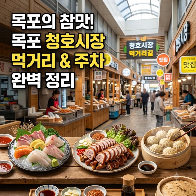 관광객 줄 서는 식당 대신, 목포 사람들이 장바구니 들고 모여드는 골목의 비밀