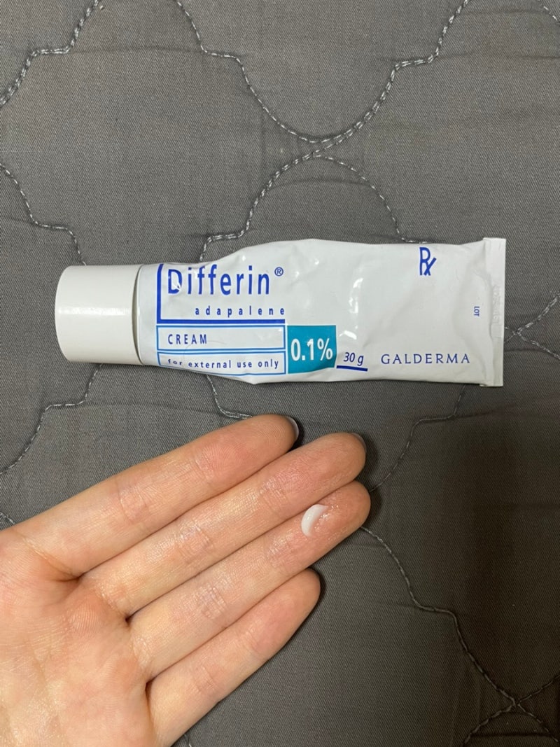 피부 요철 삭제템 / 디페린겔 실사용 후기