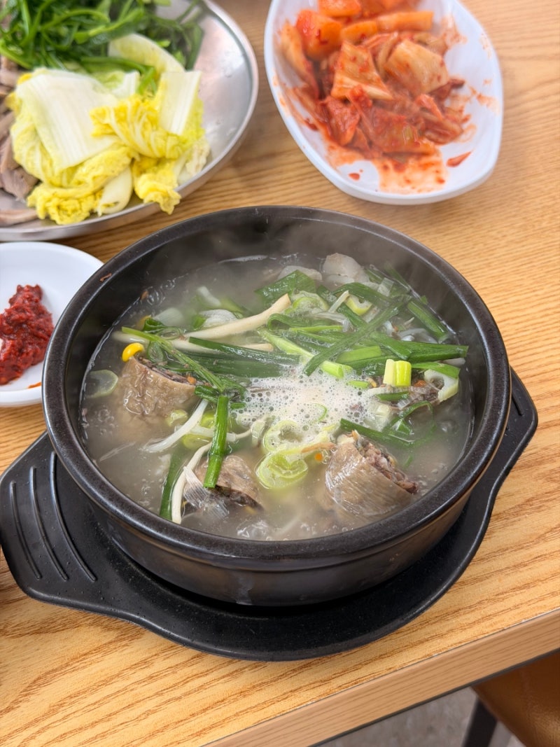 순천 웃장 인생국밥집 순대국밥 후기+수육까지 줌