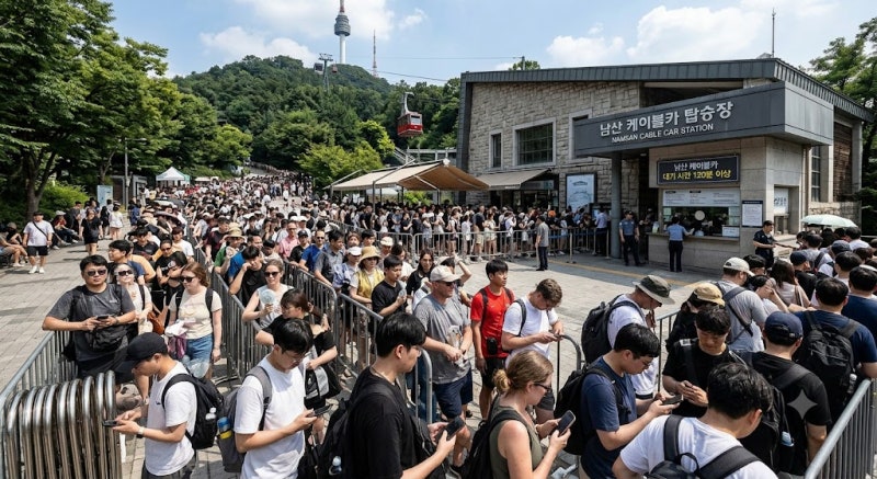 남산 곤돌라 공사 2년째 중단? 64년 독점 케이블카의 충격적 진실