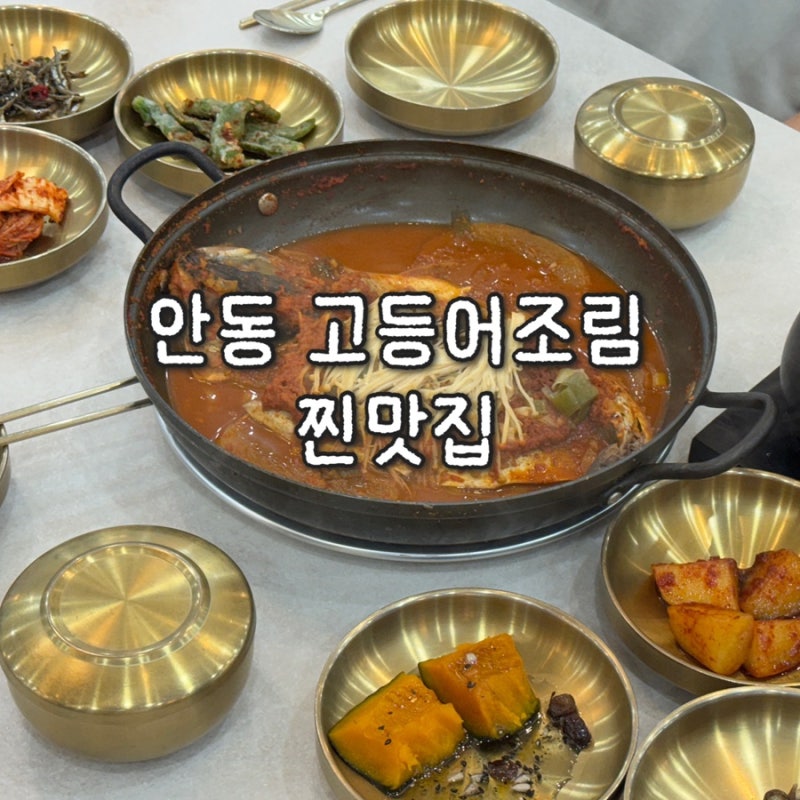안동 일직식당, 전현무계획 보고 찾아가 간고등어조림 찐맛집