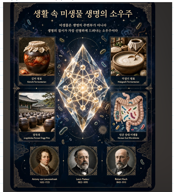 제3부 영혼과 육체 -생명의 소우주 - 미생물은 생명의 주변부가 아니라, 생명의 질서가 ....