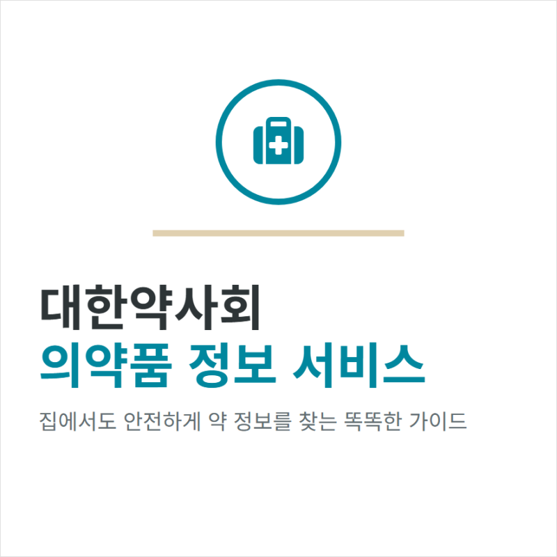 대한약사회 홈페이지 의약품 정보 약국 정보 확인과 바로가기