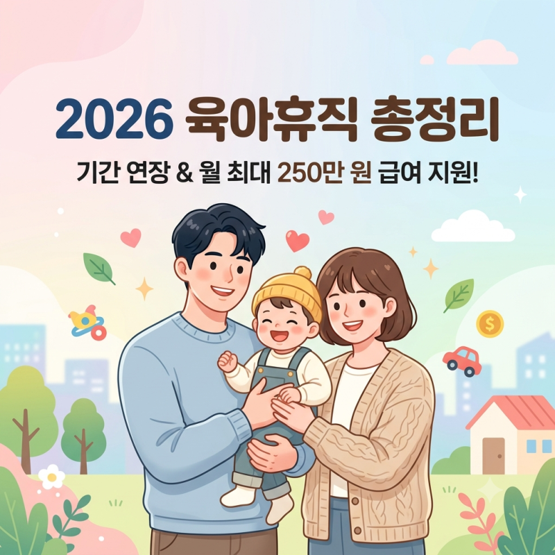2026년 육아 휴직 간단히 정리 및 휴직 신청서 양식