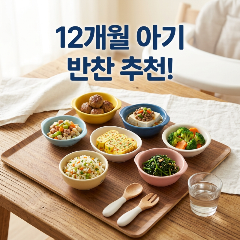 12개월 아기 반찬 추천! 매일 먹기 좋은 유아식 반찬 10가지