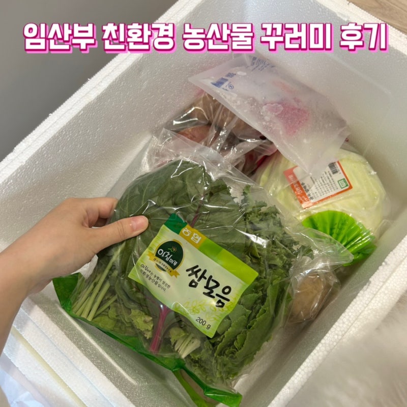 경기도 임산부 친환경 농산물 꾸러미 신청방법 및 수령 후기｜24만원 지원받는 방법 I 이용 ....
