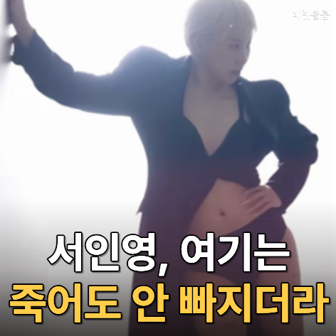 서인영이 14kg 감량에도 불구 "진짜 안빠져서 지방흡입 한 부위" 왜일까