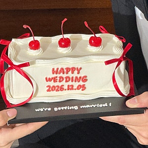 [웨딩] 부산 광안리 더케이크샵 주문 후기 – 부산 웨딩케이크, 레터링케이크 추천
