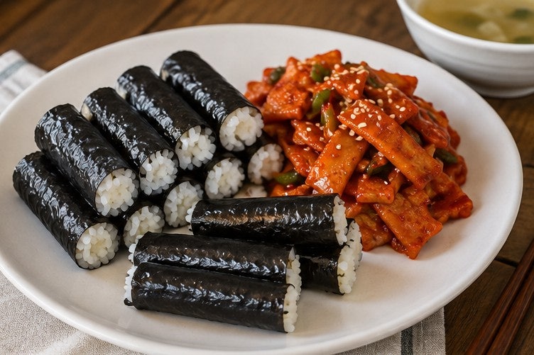 충무김밥 황금레시피