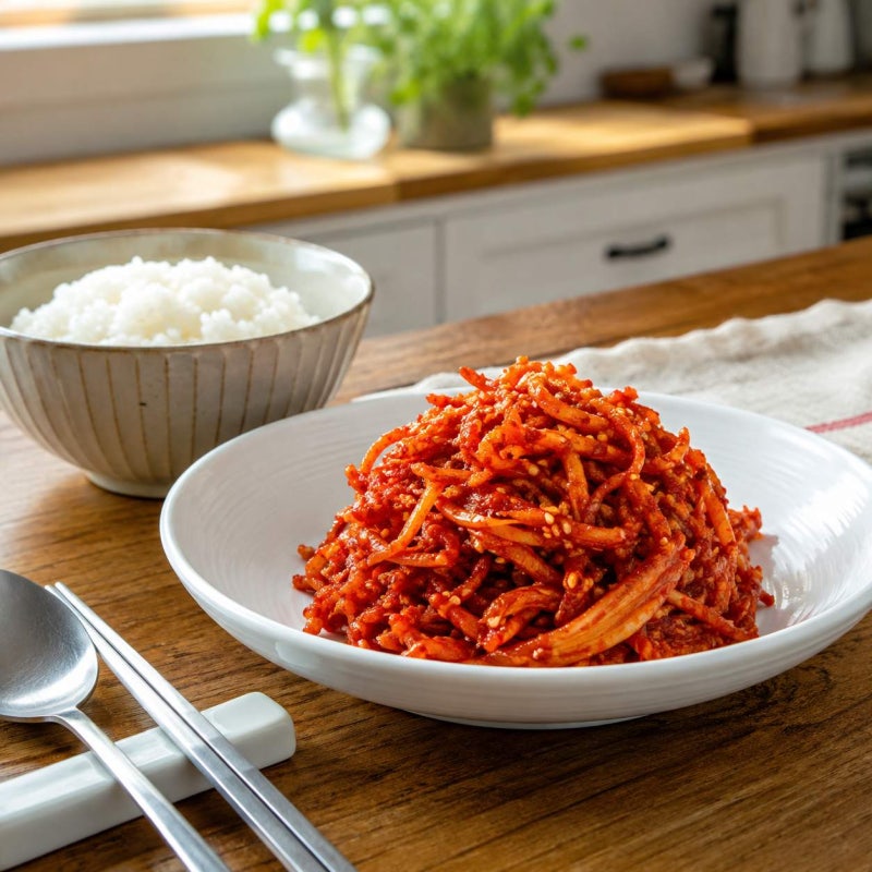 진미채무침 레시피 부드럽고 촉촉하게 만드는 기본 순서