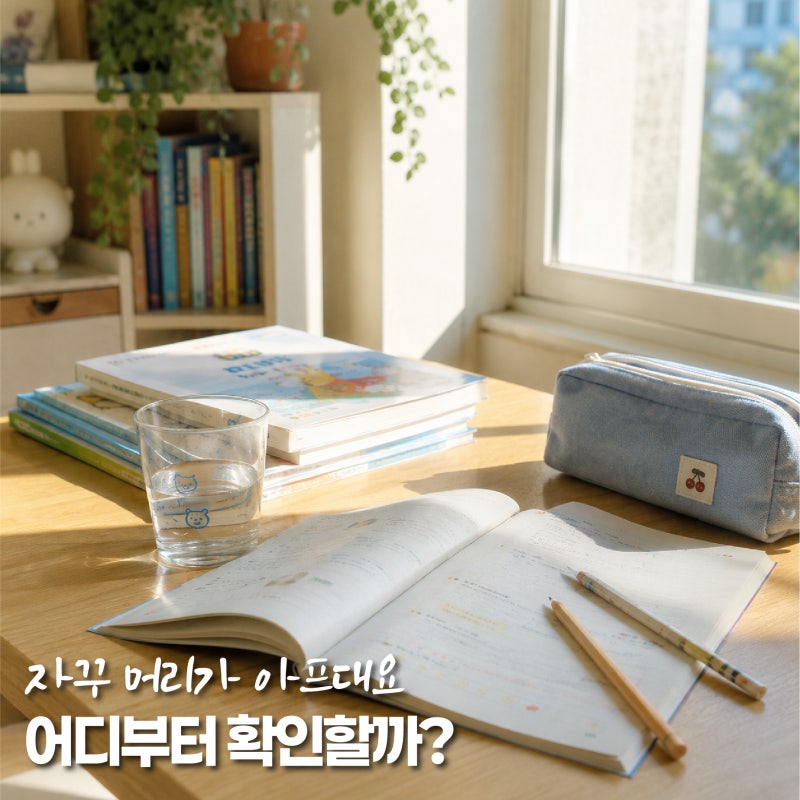 어린이두통, 아이가 자꾸 머리 아프다고 할 때 원인이 뭘까요?