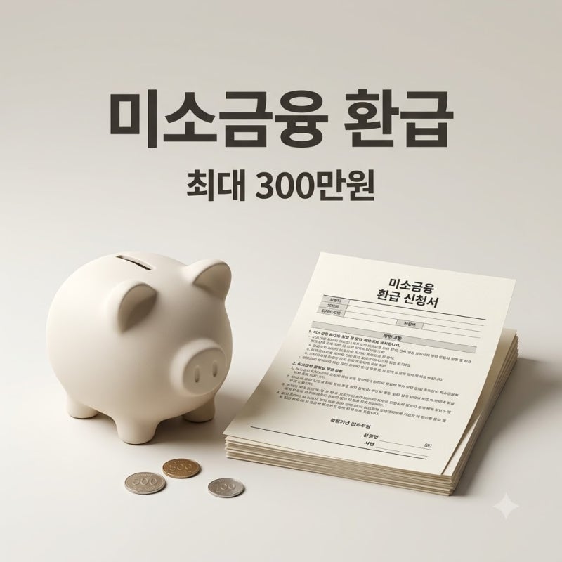 신한미소금융 대출 성실상환 300만원 환급 혜택 및 신청 방법