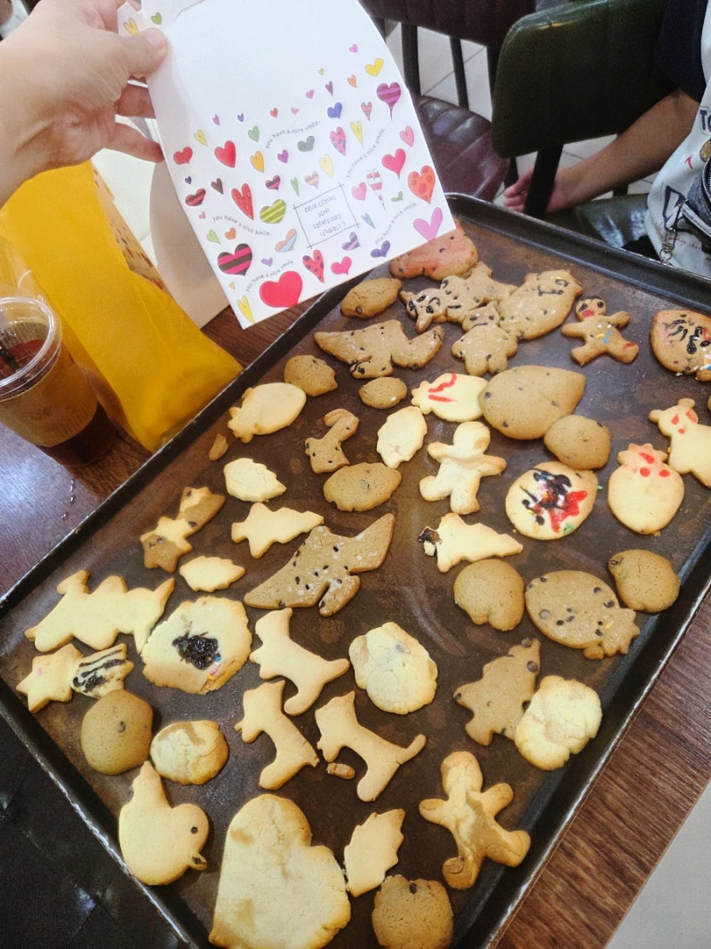 미르엘과자점 비오는날 대구 동성로 실내 아이와 가볼만한곳 예약 없이 즐긴 다둥이 쿠키만....