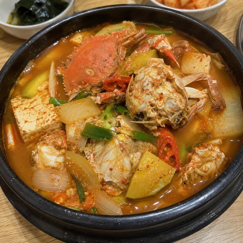 냉동꽃게탕 레시피 총정리 | 해동하지 말고 넣는 이유·500g 3마리 계량, 생물이랑 뭐가 다른지....