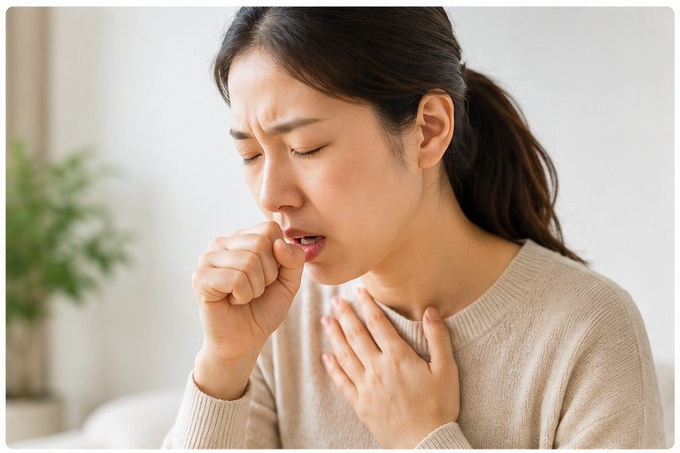 환절기마다 멈추지 않는 발작성 기침, 알고 보니 기침형 천식이었어요