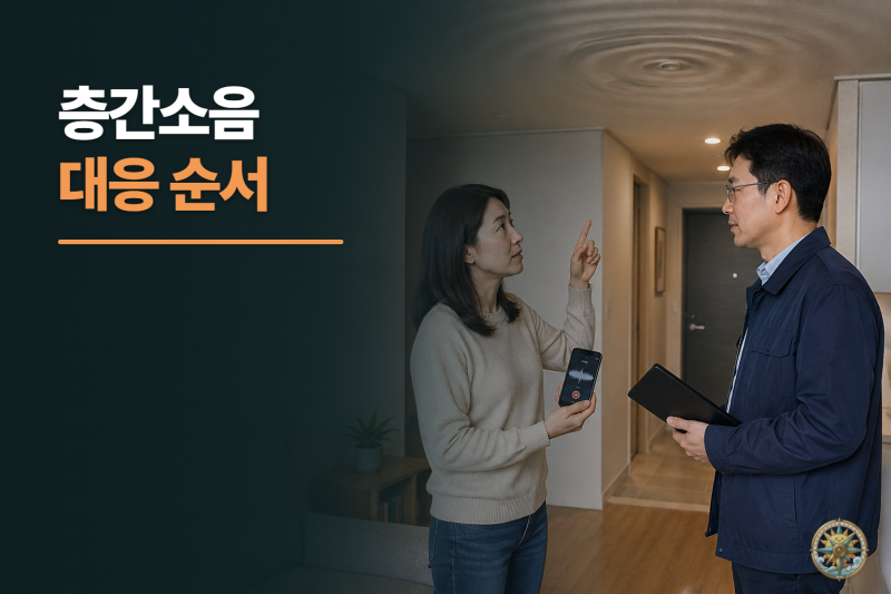 층간소음이 생기면 바로 경찰에 신고해야 할까? 관리사무소부터 이웃사이센터까지 대응 순....