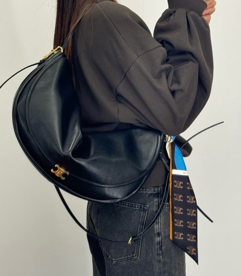 CELINE 셀린느 하프문 백 후기, 스몰vs미디엄 뭐살까?