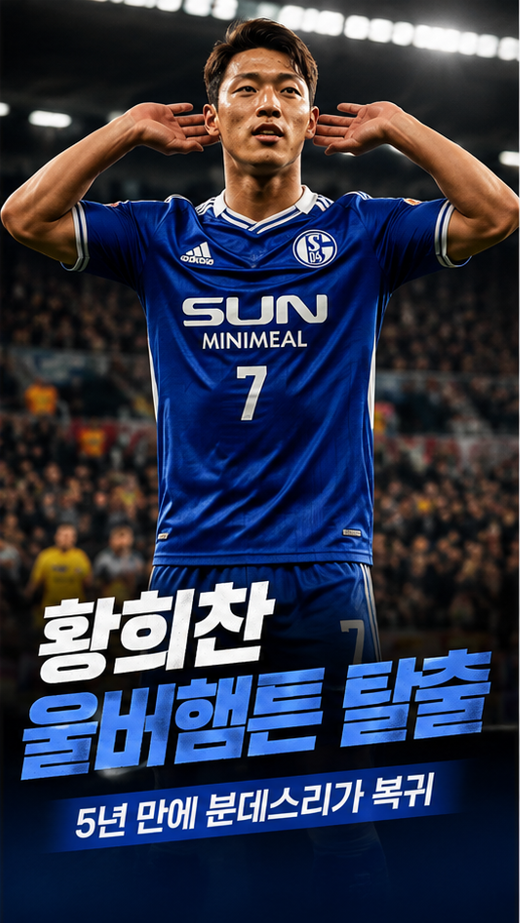 황희찬 살케04 이적확정! 울버햄튼의 코리안 가이 분데스리가 컴백!
