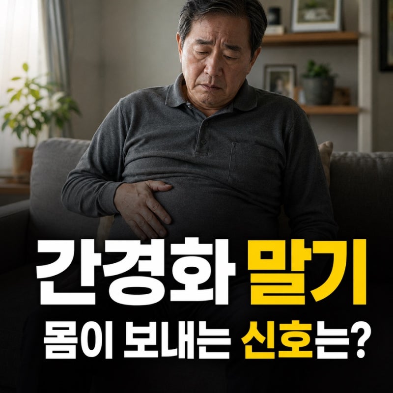 간경화 말기 증상, 배가 붓기 전에 몸이 보내는 위험 신호