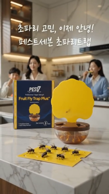 초파리트랩 추천 | 페스트세븐 날파리퇴치기 내돈내산 박멸 솔직후기 (벼룩파리 뿌리파리 끈....