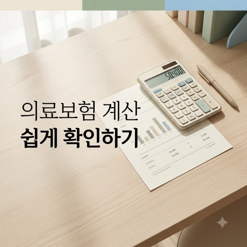 지역의료보험계산 직접 해보니 생각보다 많이 나오네요