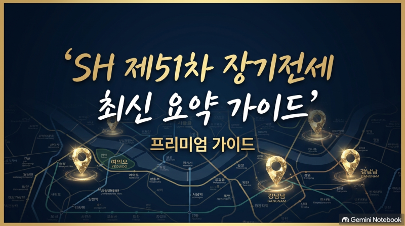 [SH 장기전세] 디에이치방배·청담르엘 51차 공고문 완벽 분석 및 무주택자 당첨 필승 전략