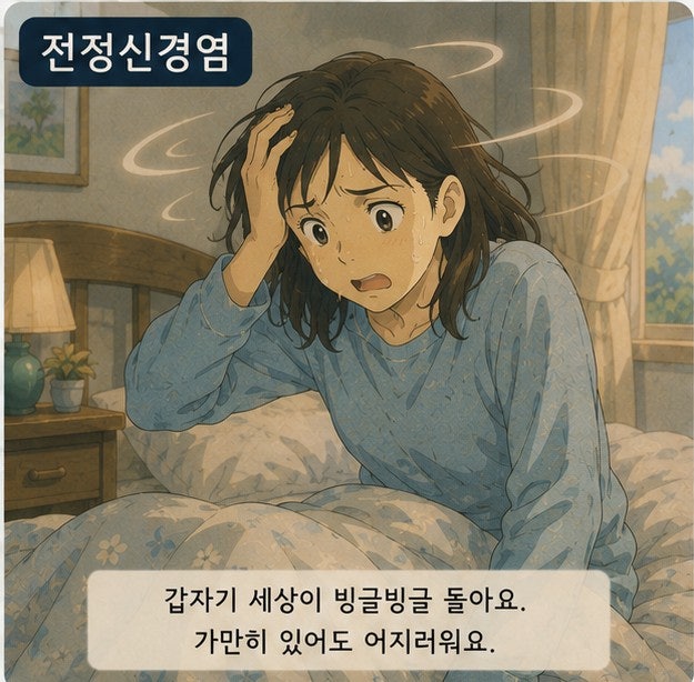 전정신경염이란? 전정신경염 증상과 원인 알아보기