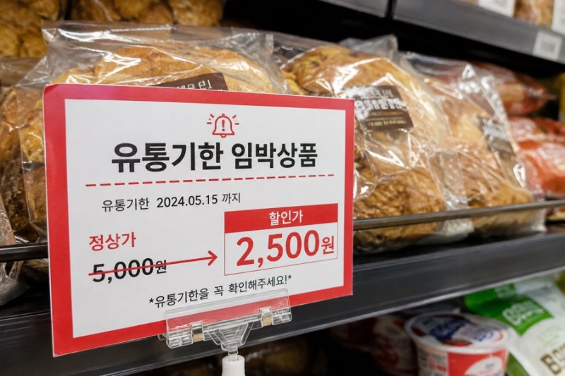 유통기한 임박 상품, 이렇게 사면 생활비가 확 줄어요 유통 임박 유통기한 마감 세일 활용하....