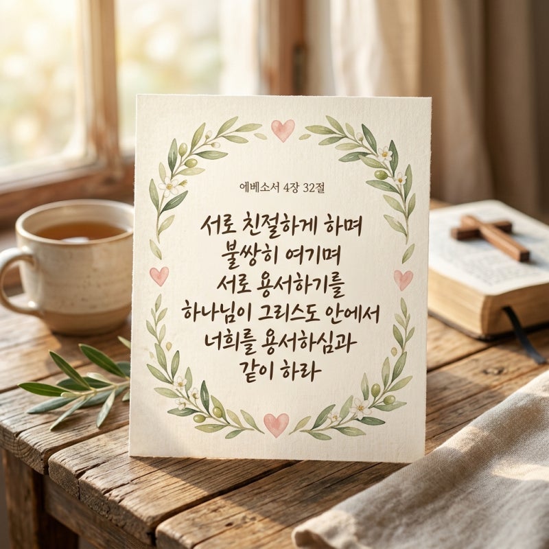 사람 때문에 상처받고 마음이 무너질 때 치유와 사랑을 주는 성경 구절 5가지