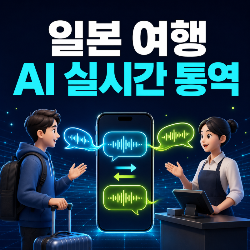 챗GPT 실시간 통역 사용법｜일본 여행에서 음성으로 대화하는 방법