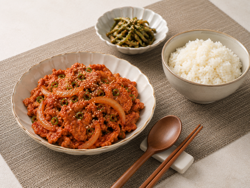 불향 가득 제육볶음 레시피 단짠단짠 기사식당 스타일 제육볶음 만드는 법