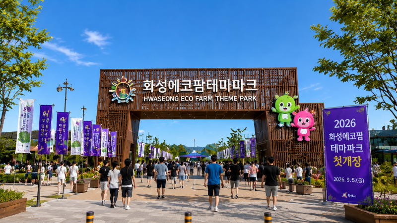 2026 화성송산포도축제 9월 5일 개막… 처음 문 여는 화성에코팜테마파크까지 한 번에