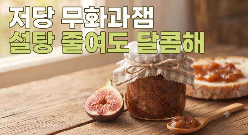 저당 무화과잼 만들기와 무화과 세척법, 설탕 적게 넣어 만드는 방법