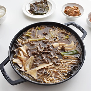 가을에 더 맛있는 불고기 버섯전골 만들기 소불고기 레시피