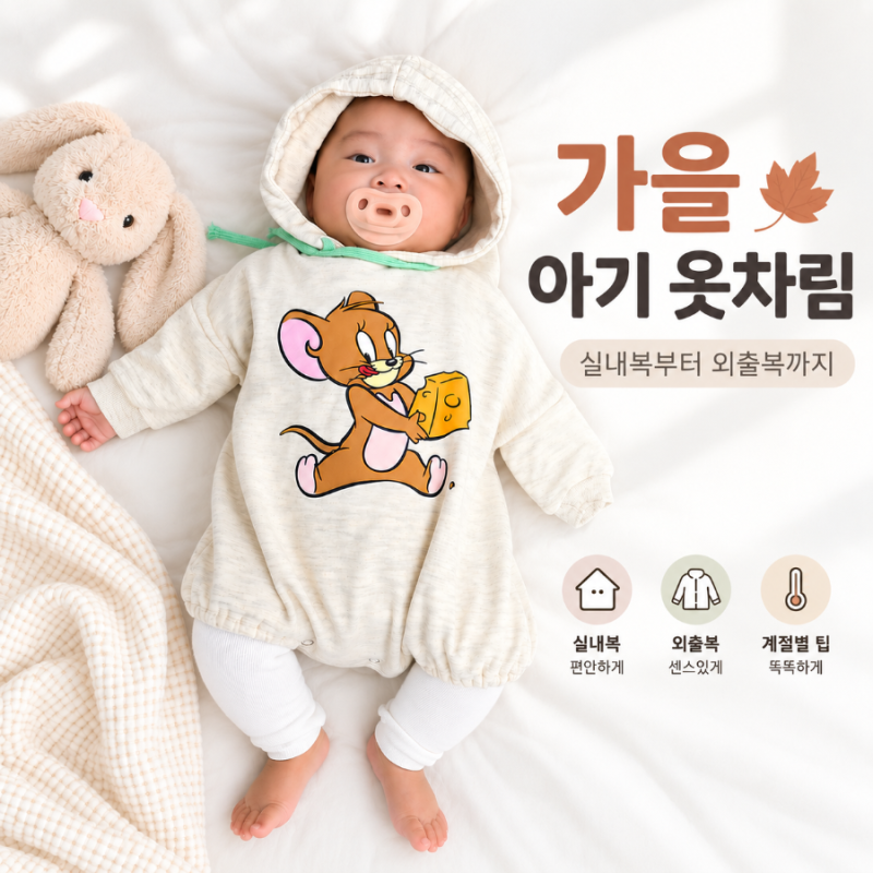 9월 아기 옷차림 가을옷 언제부터? 실내복, 외출복 이렇게 입혀요