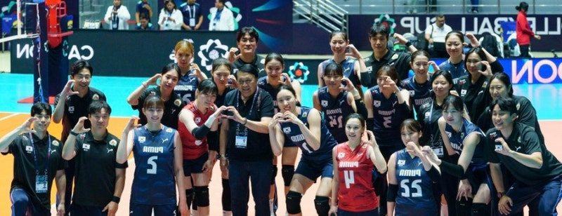 대한민국 여자 배구 국가대표팀-강소휘·이다현 등 AG 여자배구 대표팀 최종명단 12명 확정