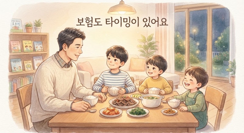 어린이보험, 언제 가입하는 게 좋을까 — 세 아들 키우며 느낀 타이밍의 차이
