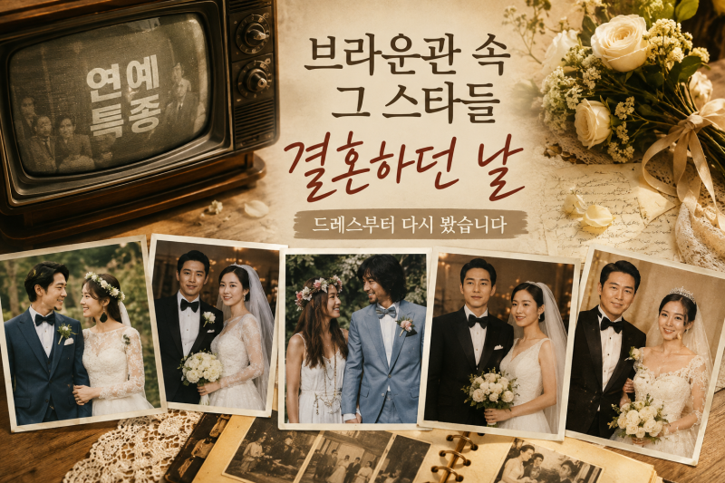 브라운관에서 보던 그들이 결혼하던날 원빈·이병헌·이효리·배용준·장동건, 그 시절 톱스....