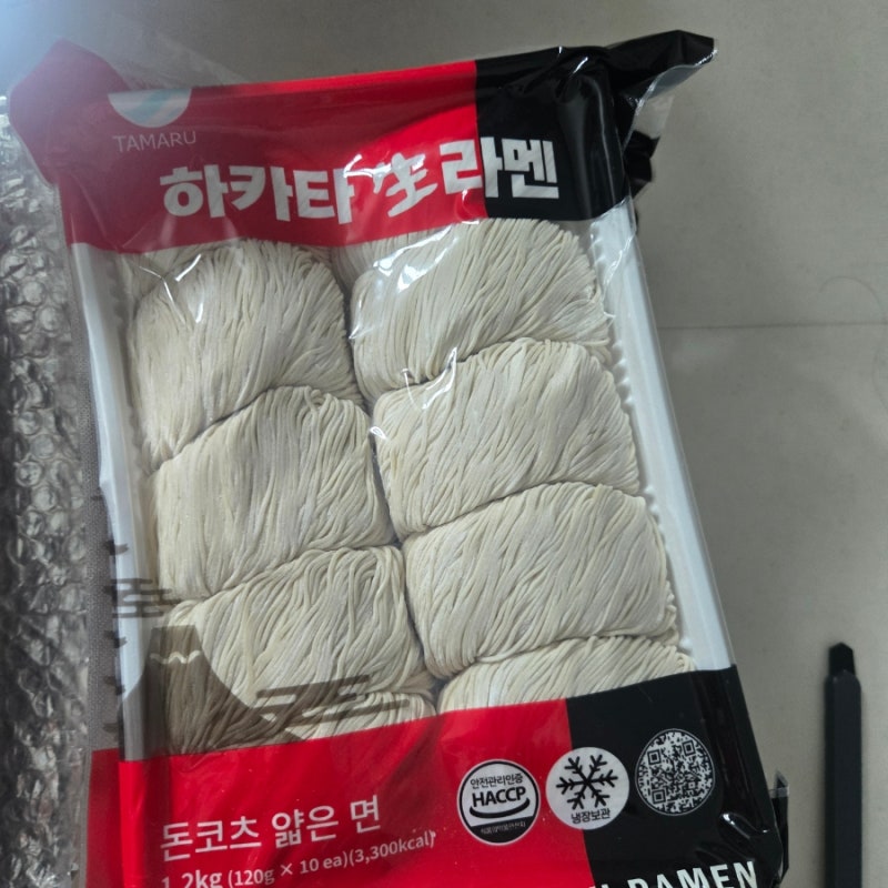 [식품] 타마루SMS 하카타 생라멘 프리미엄 생면 전문 홈쿡 라멘 밀키트 후기