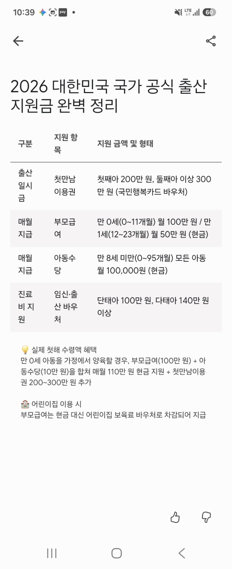 [이슈 분석] 출산지원금 1억·천만 원 지급 논란? 실제 지원금과 이슈 배경 총정리