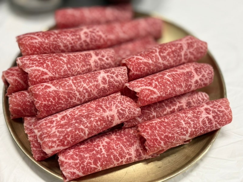 온천장 고기집 소원집｜로스구이에 가리비관자·햇더덕 삼합 제대로