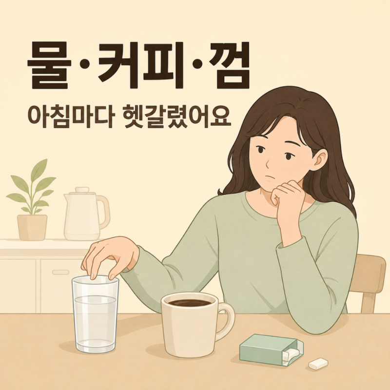 공복혈당 검사 전 물·커피·껌, 어디까지 괜찮을까요?