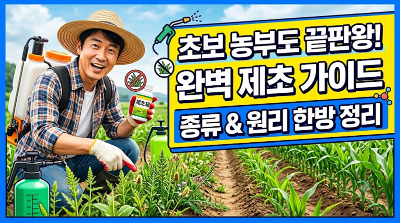 제초제의 종류와 제초 원리